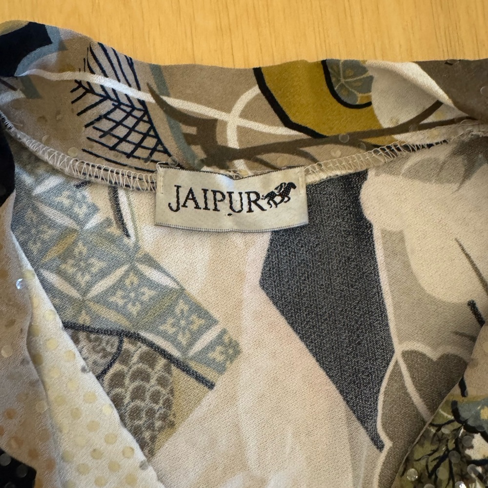 Jaipur Multicolor Patterned Blouse - image 3